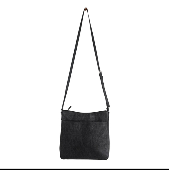 MICHAEL KORS Signature Jet Set Travel Messenger Crossbody Folio Bag Rare - Picture 2 of 15